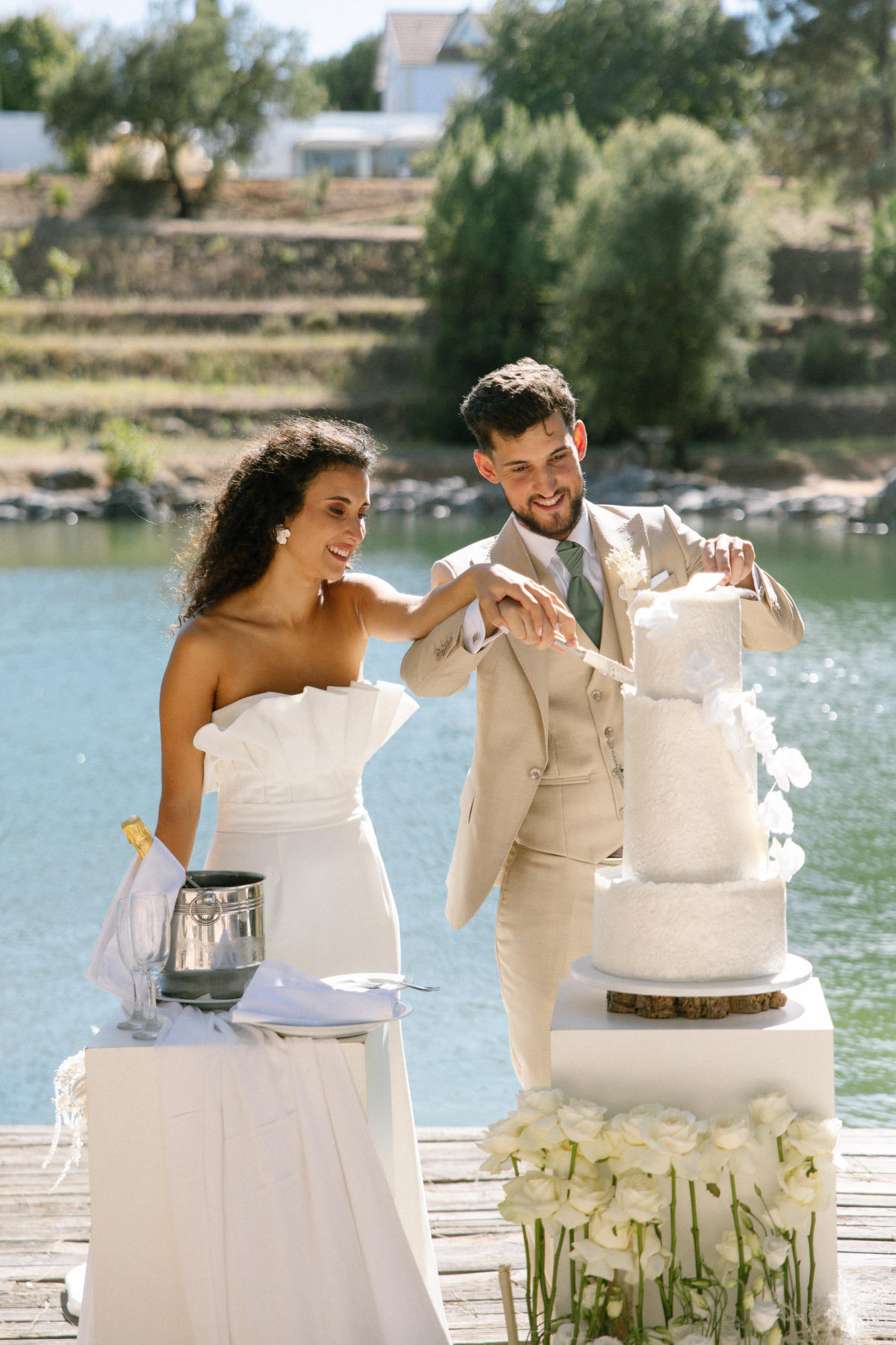 Imagem do casamento de Vania e Luis