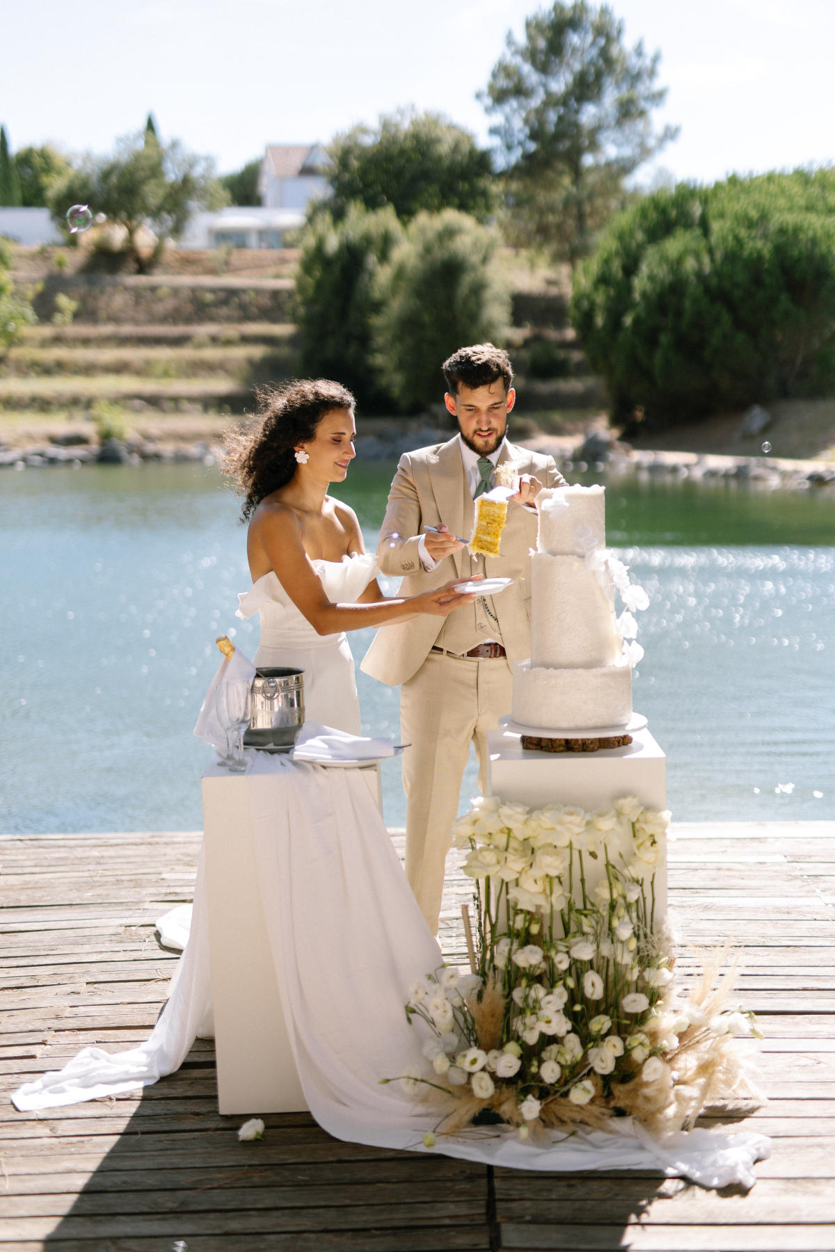 Imagem do casamento de Vania e Luis