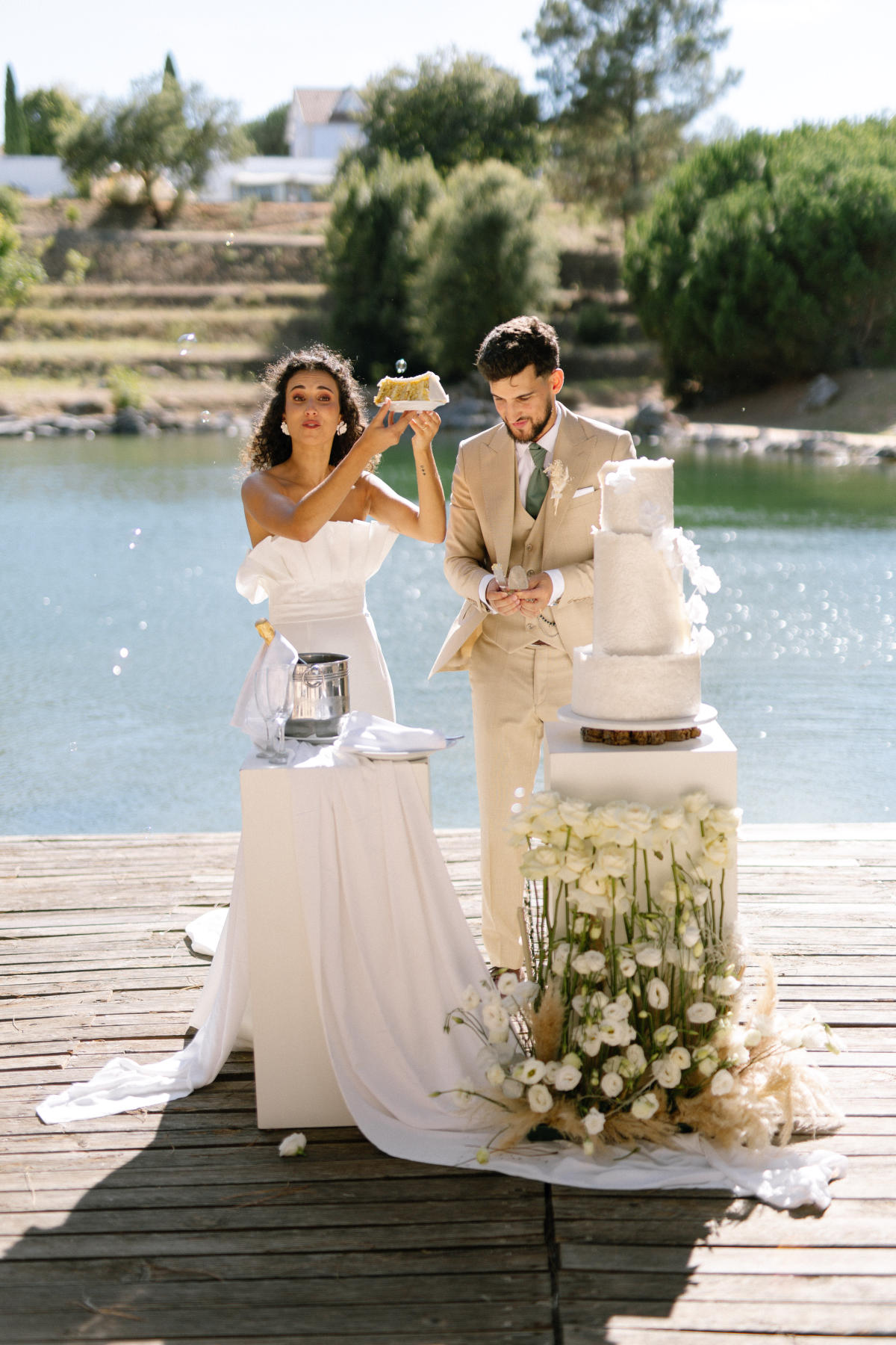 Imagem do casamento de Vania e Luis