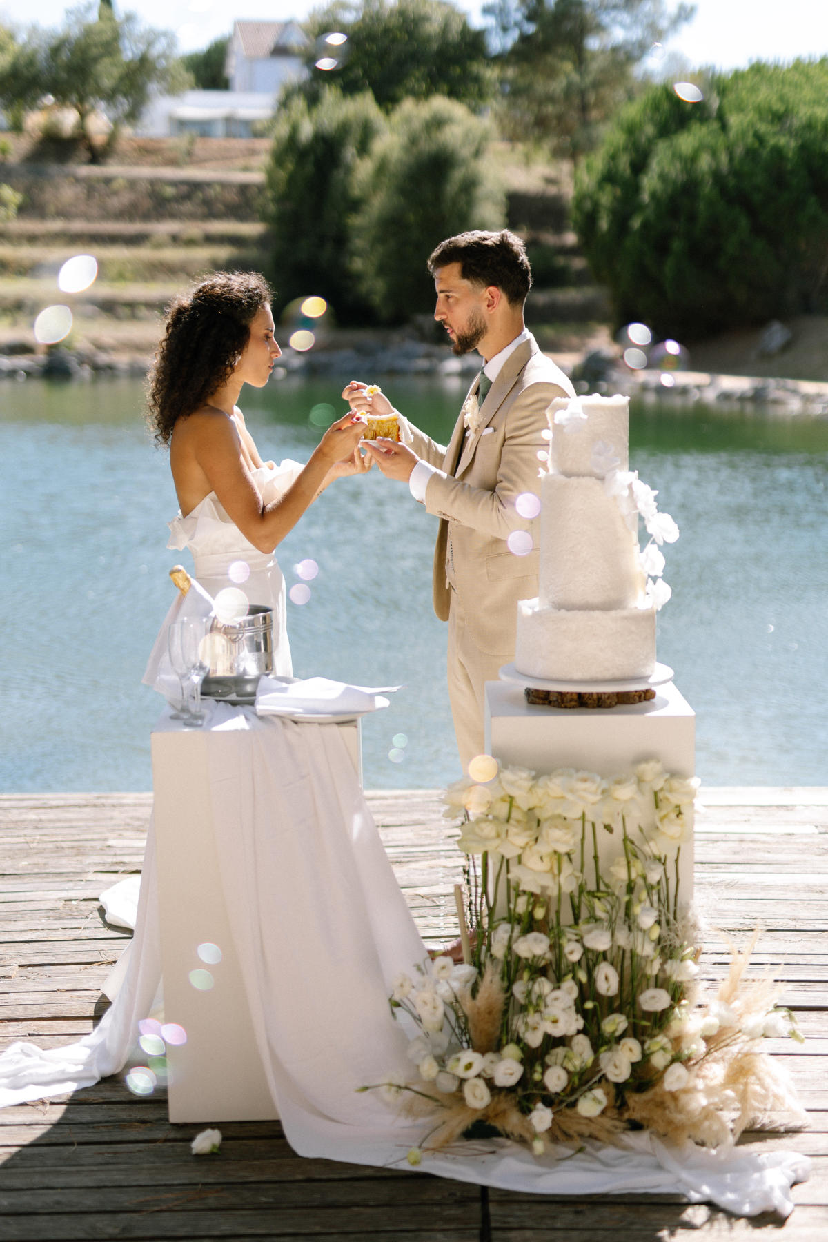 Imagem do casamento de Vania e Luis