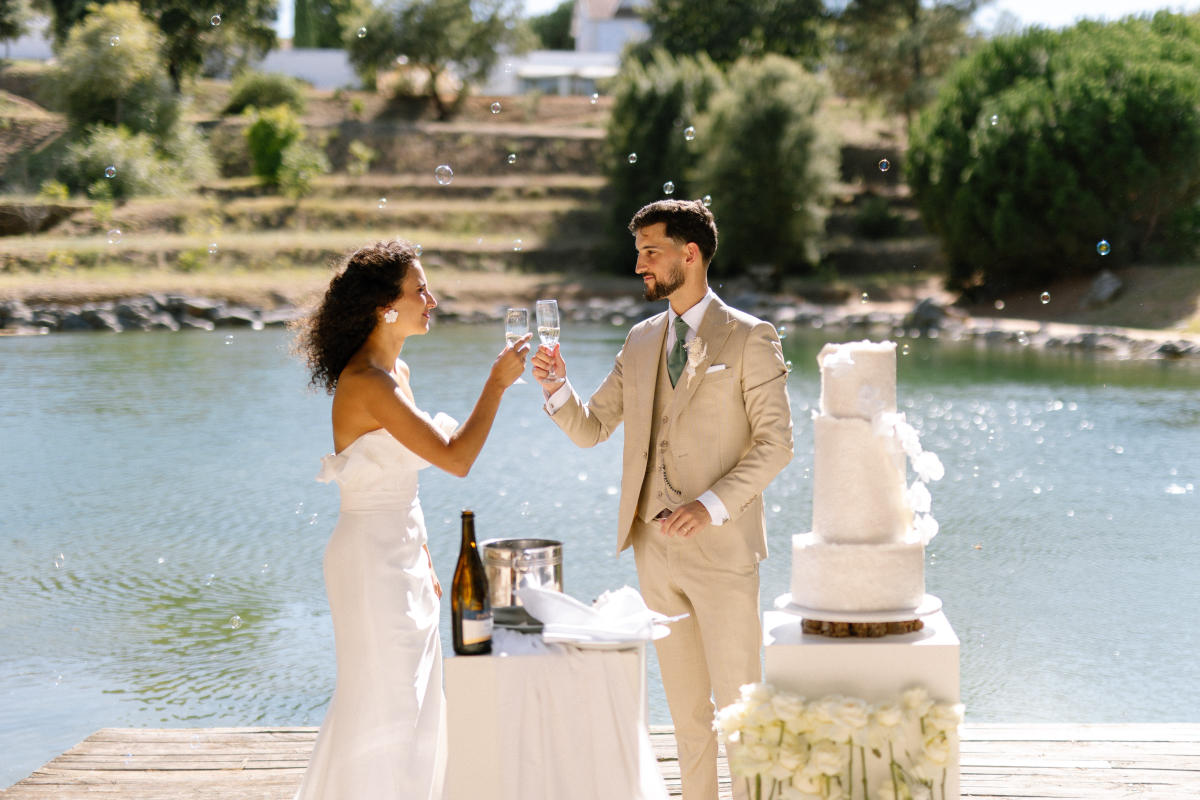 Imagem do casamento de Vania e Luis