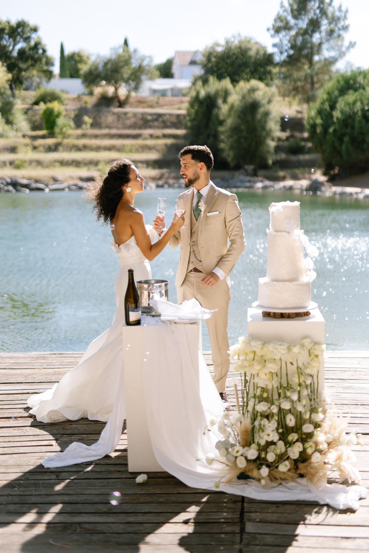 Imagem do casamento de Vania e Luis