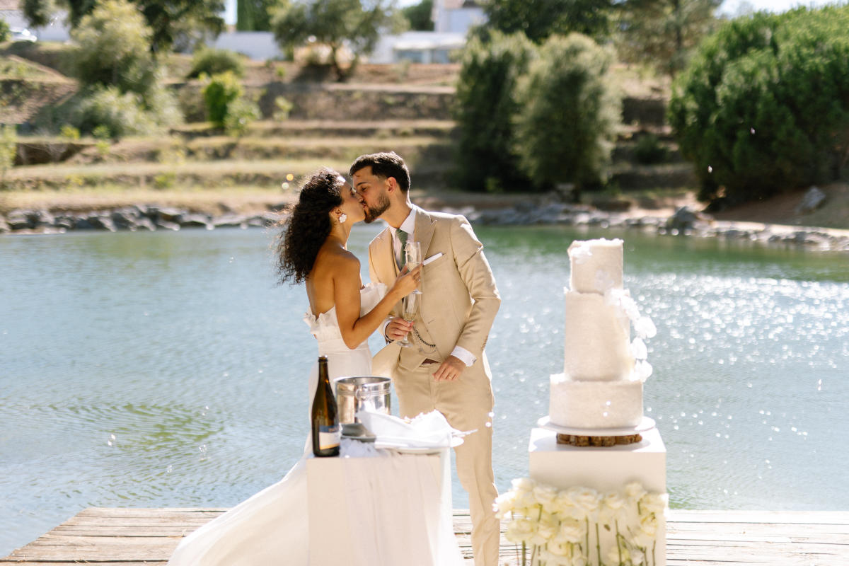 Imagem do casamento de Vania e Luis