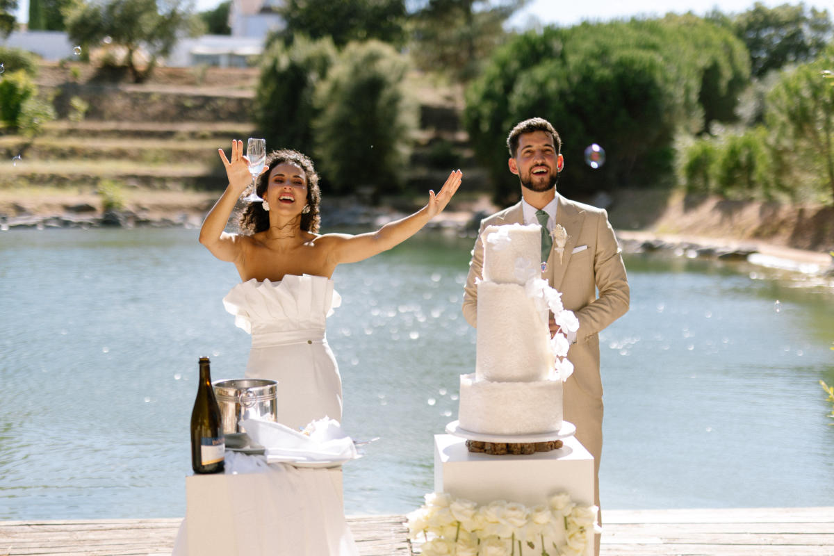 Imagem do casamento de Vania e Luis