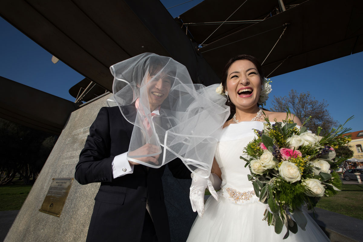 Imagem de destaque casamento de Michika e Hironobu 