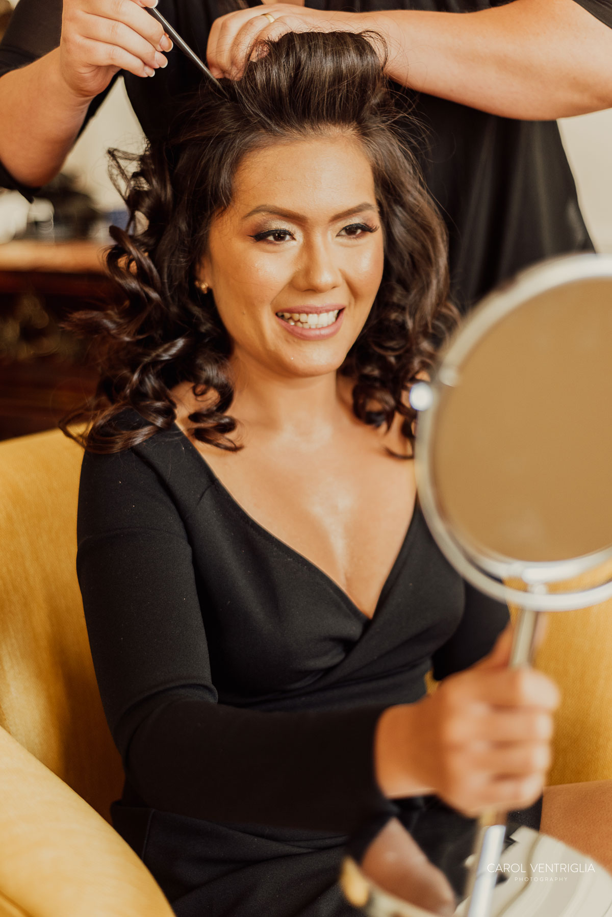 Imagem do casamento de Camila e Michael