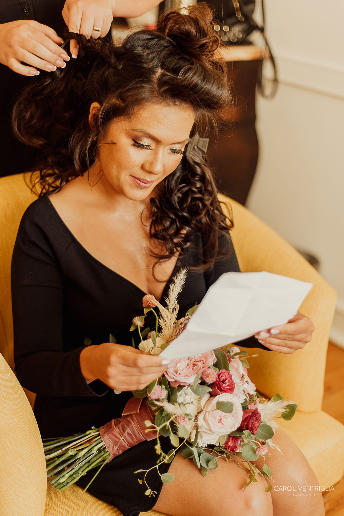 Imagem do casamento de Camila e Michael