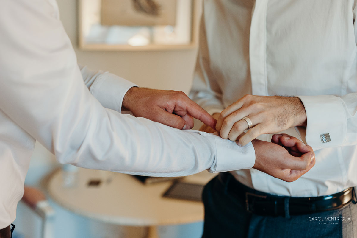 Imagem do casamento de Camila e Michael