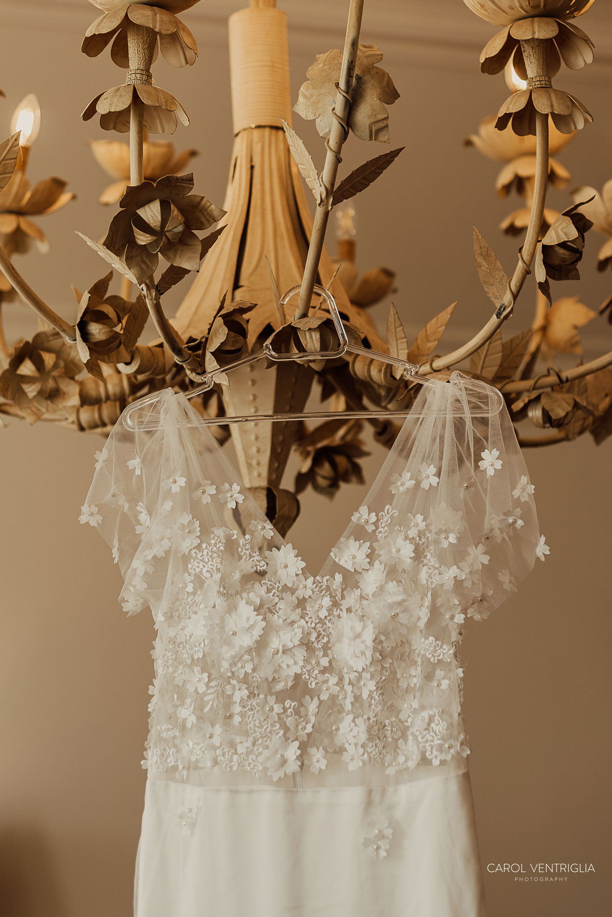 Imagem do casamento de Camila e Michael