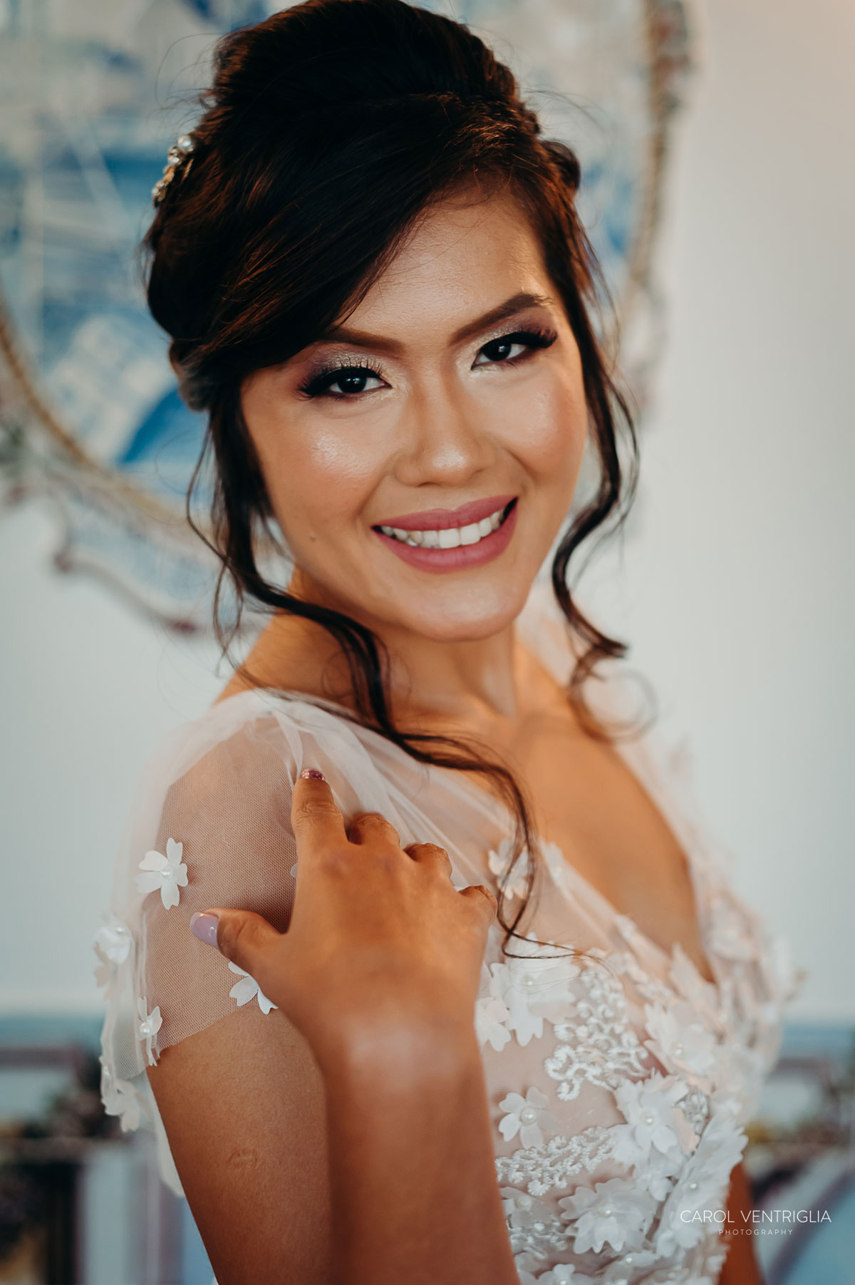 Imagem do casamento de Camila e Michael