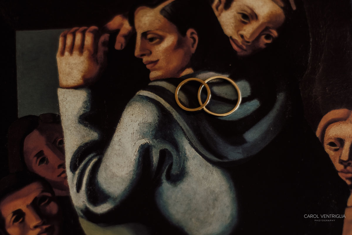 Imagem do casamento de Camila e Michael