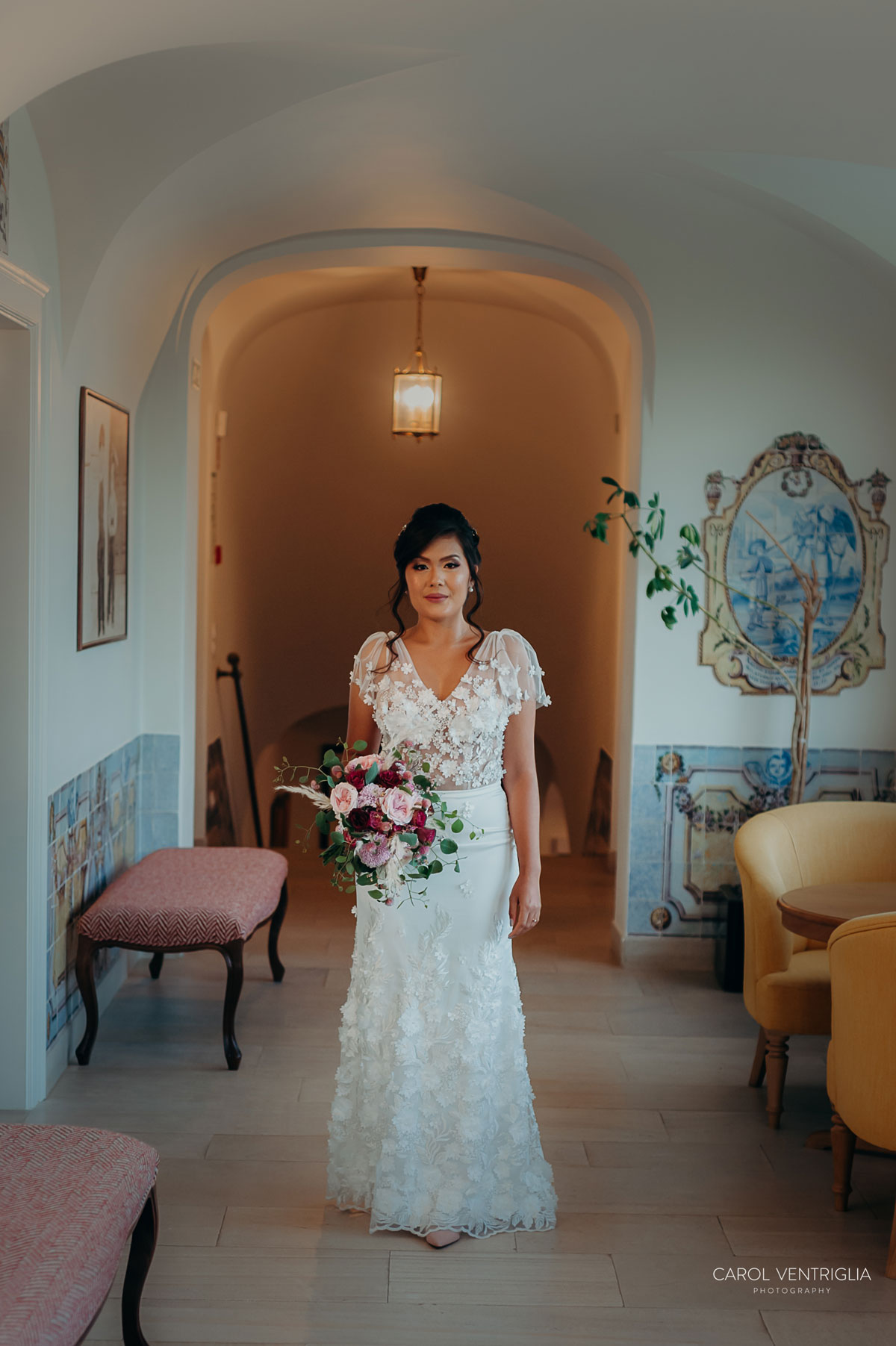 Imagem do casamento de Camila e Michael