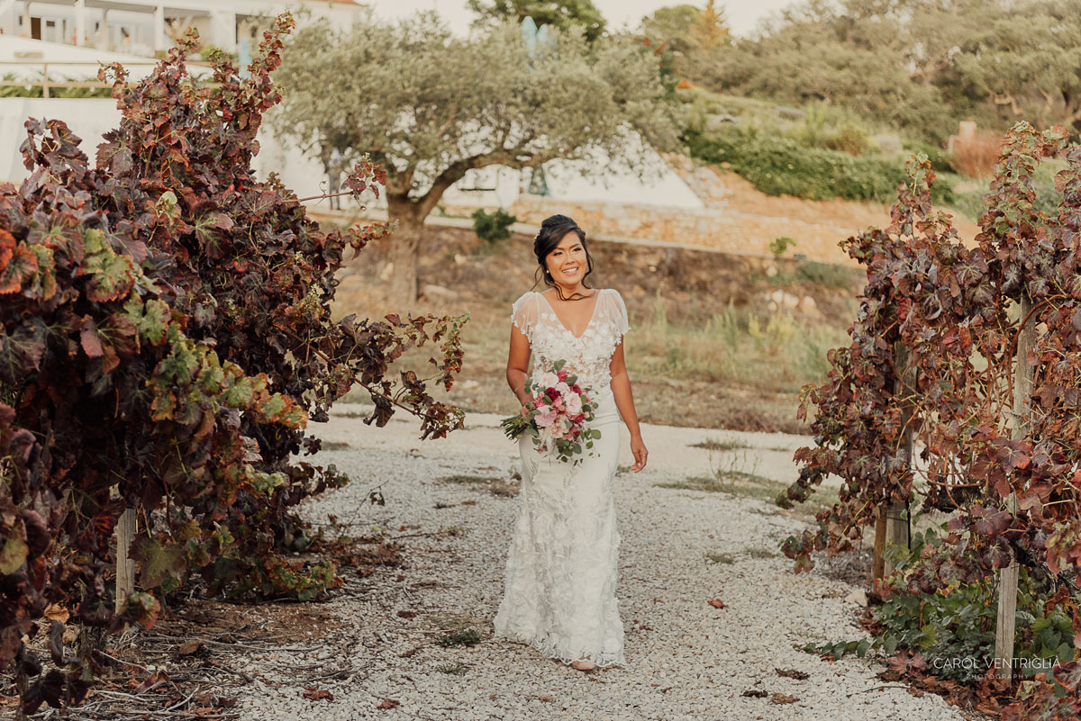 Imagem do casamento de Camila e Michael