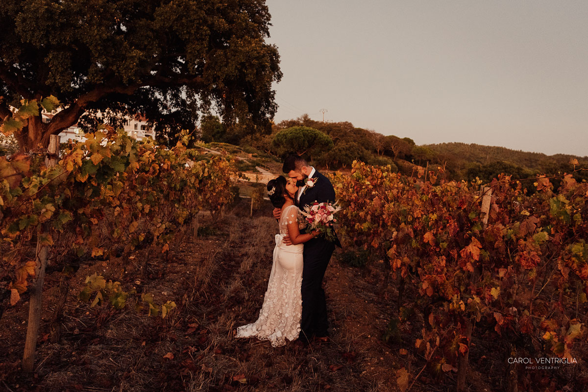 Imagem do casamento de Camila e Michael