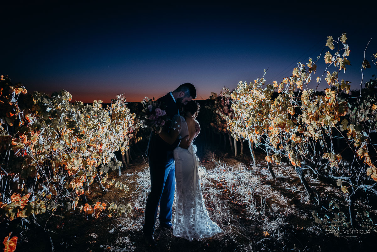 Imagem do casamento de Camila e Michael