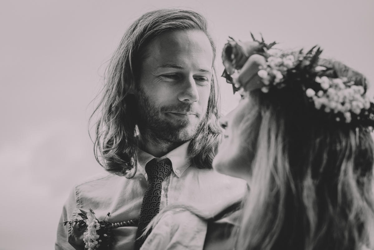 Imagem do casamento de Devon e Robert