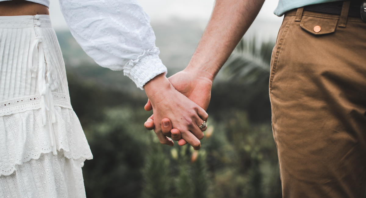 Imagem do casamento de Devon e Robert