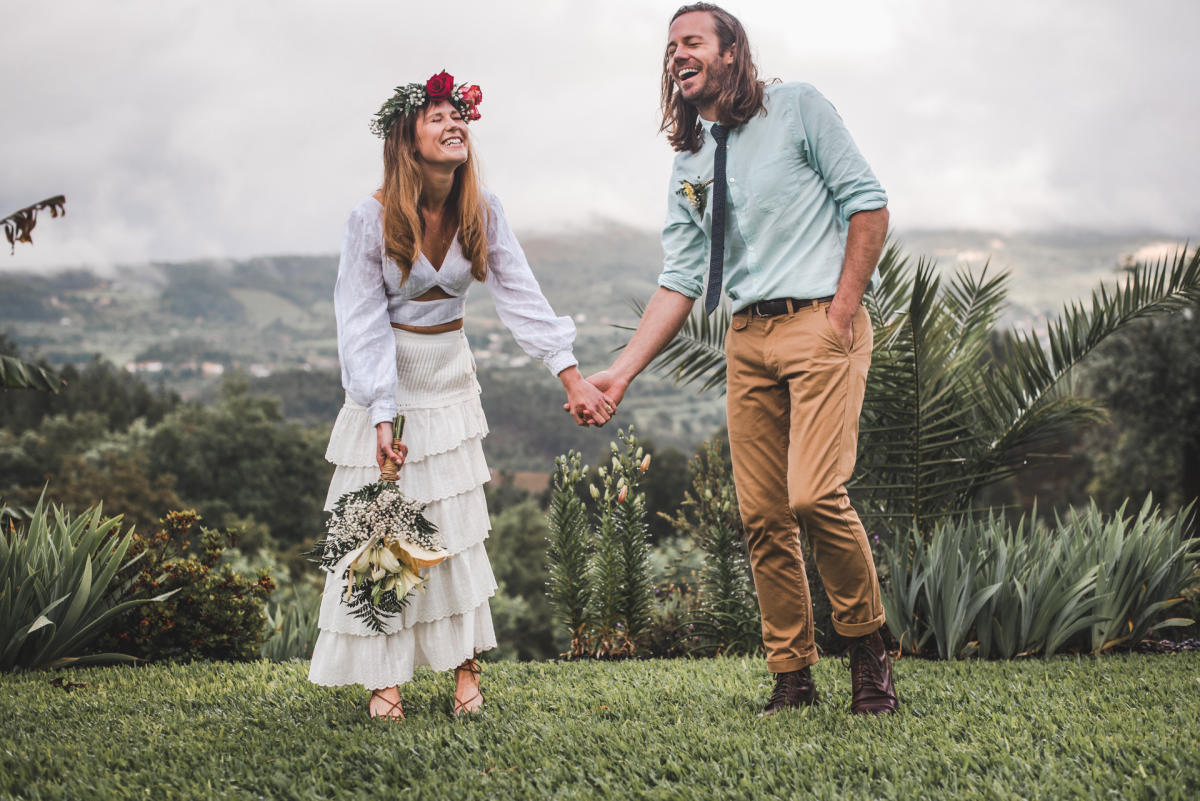 Imagem do casamento de Devon e Robert