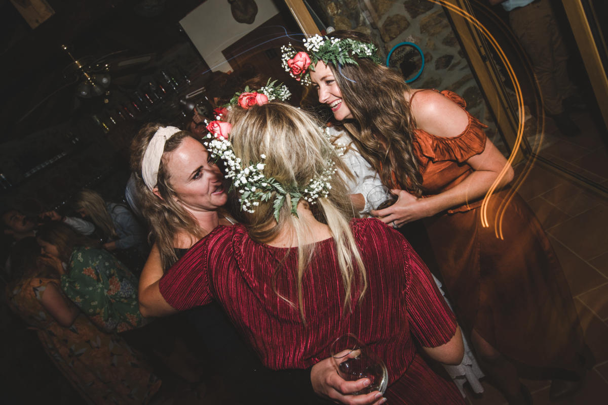 Imagem do casamento de Devon e Robert