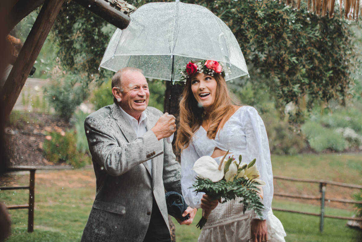 Imagem do casamento de Devon e Robert