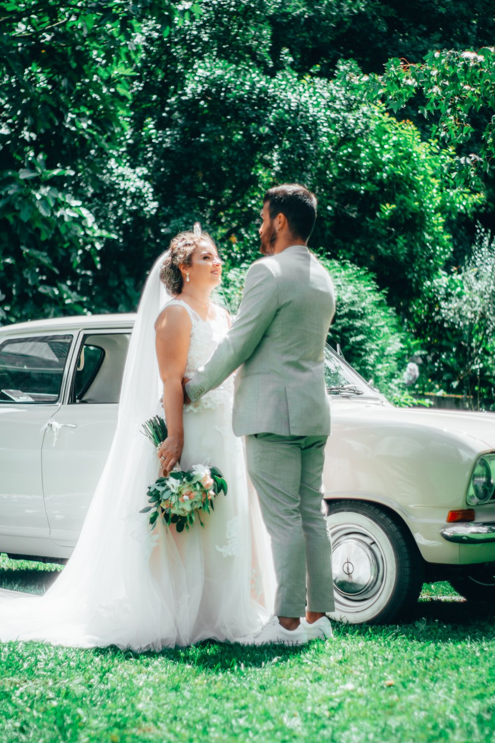 Imagem do casamento de Isabel e Rui