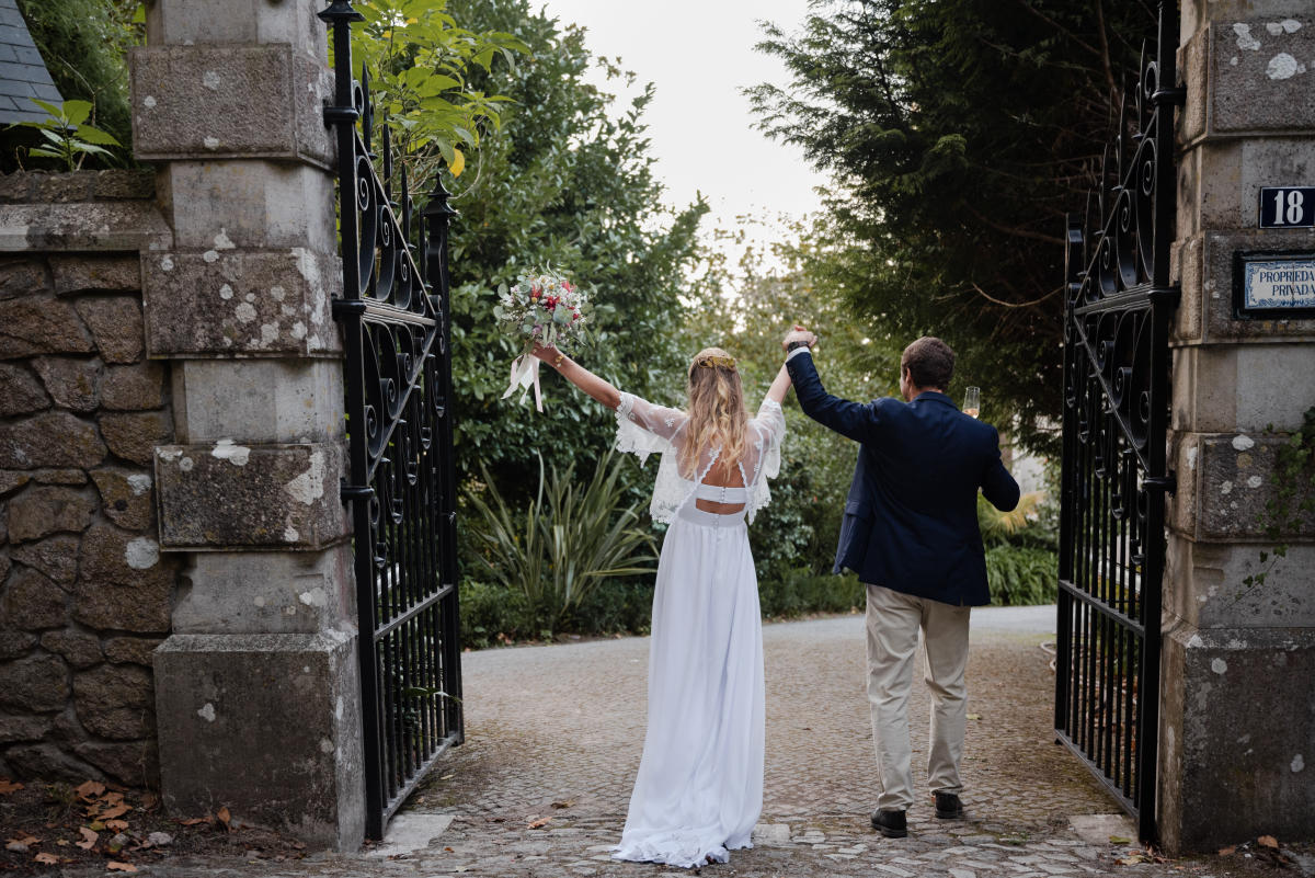 Imagem do casamento de Catrin e Joaquim