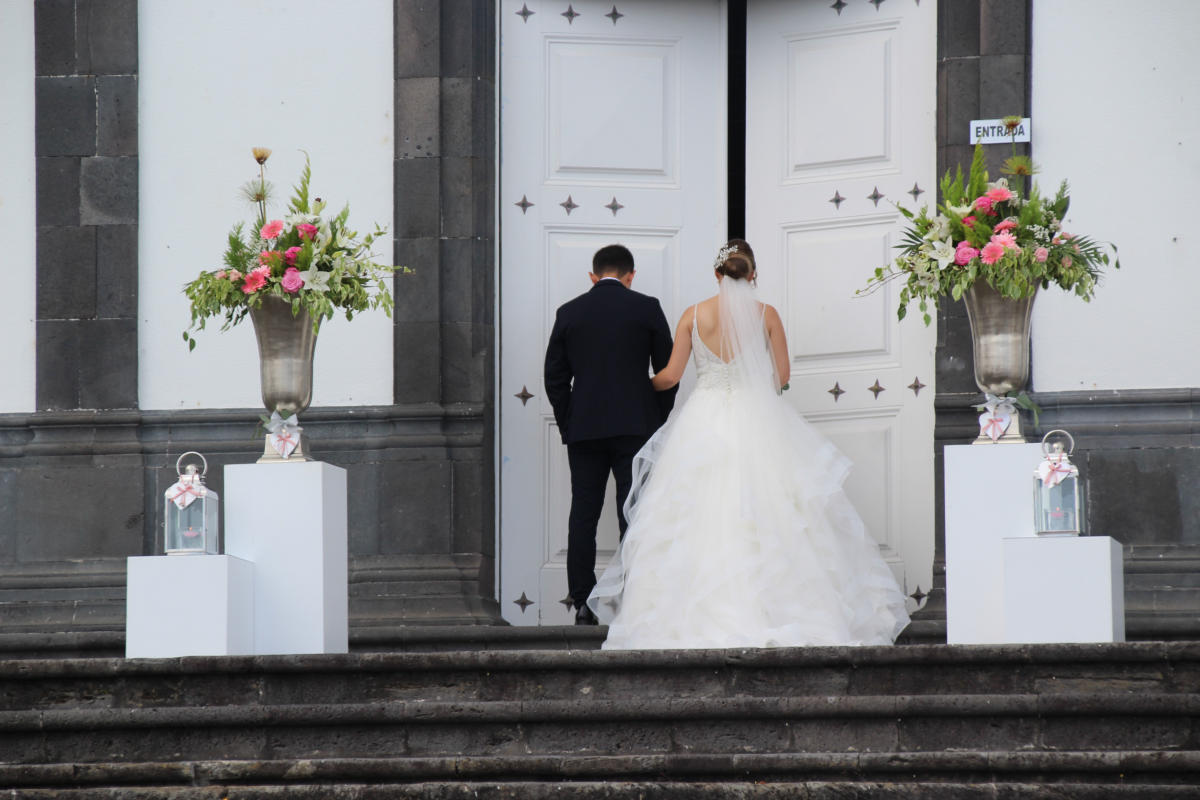 Imagem do casamento de Marta e Nuno