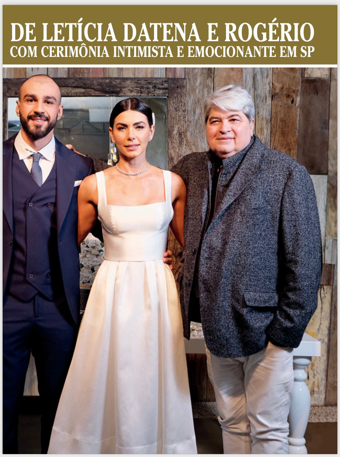 Imagem do casamento de Leticia e Rogério