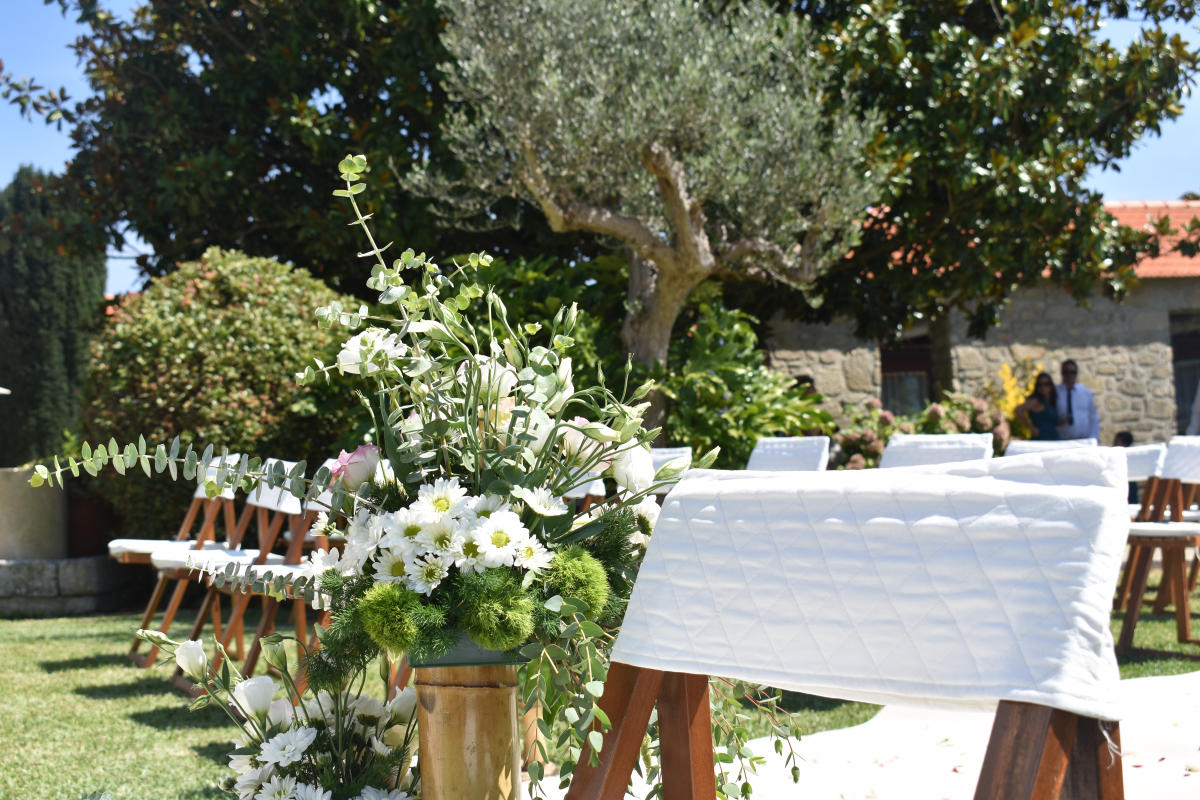 Imagem do casamento de Elsa e Tino