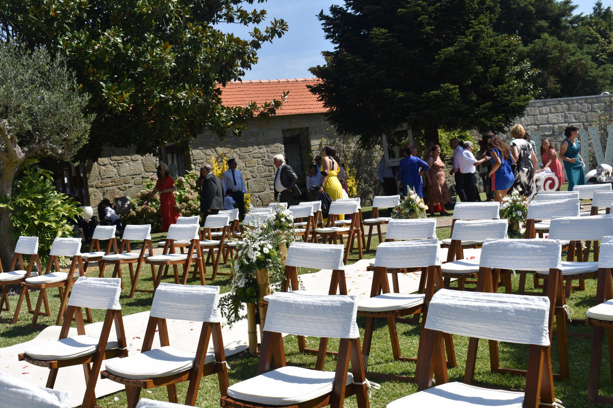 Imagem do casamento de Elsa e Tino
