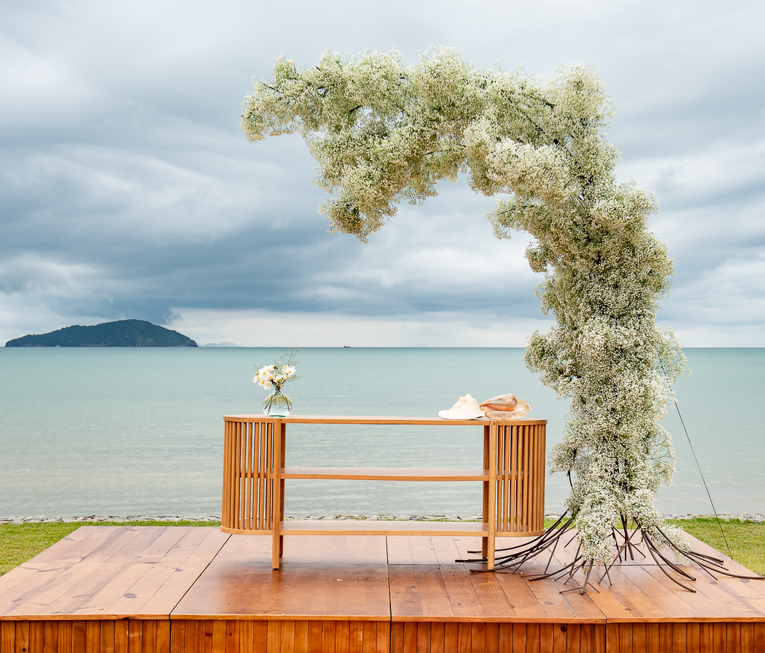 Imagem do casamento de Beatriz e Higor