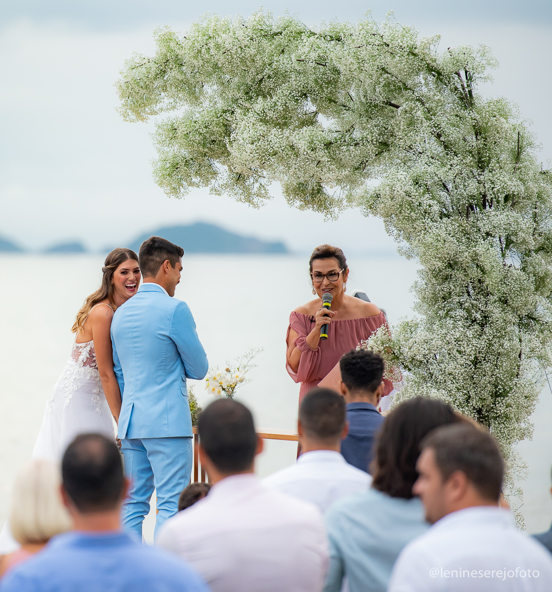 Imagem do casamento de Beatriz e Higor