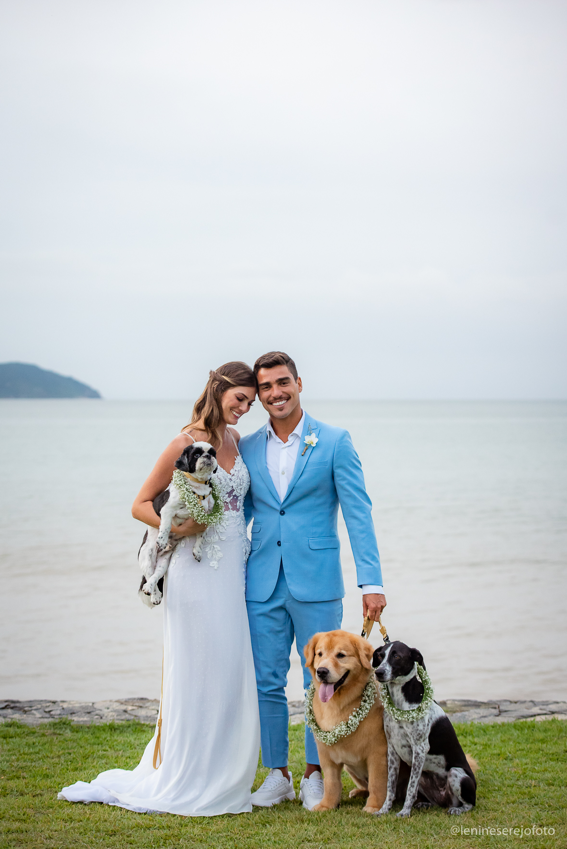 Imagem do casamento de Beatriz e Higor