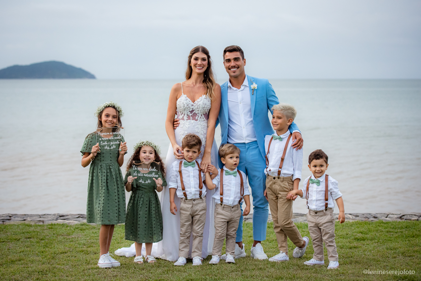 Imagem do casamento de Beatriz e Higor