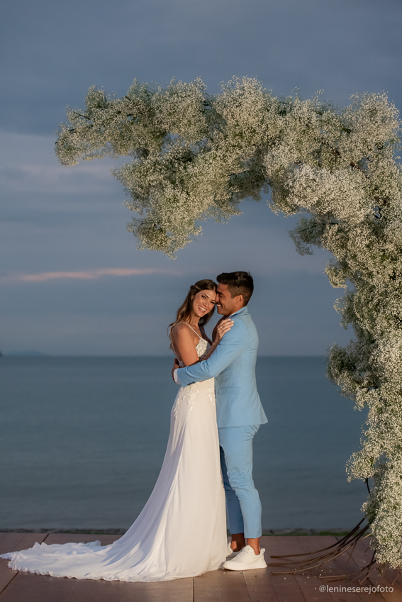 Imagem do casamento de Beatriz e Higor