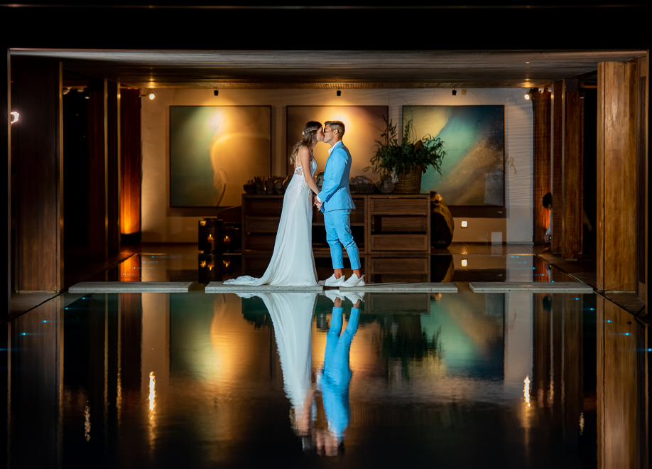 Imagem do casamento de Beatriz e Higor